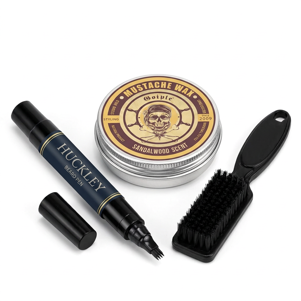 Huckley Beard Pen + 1 Beard Balm de Brinde 3