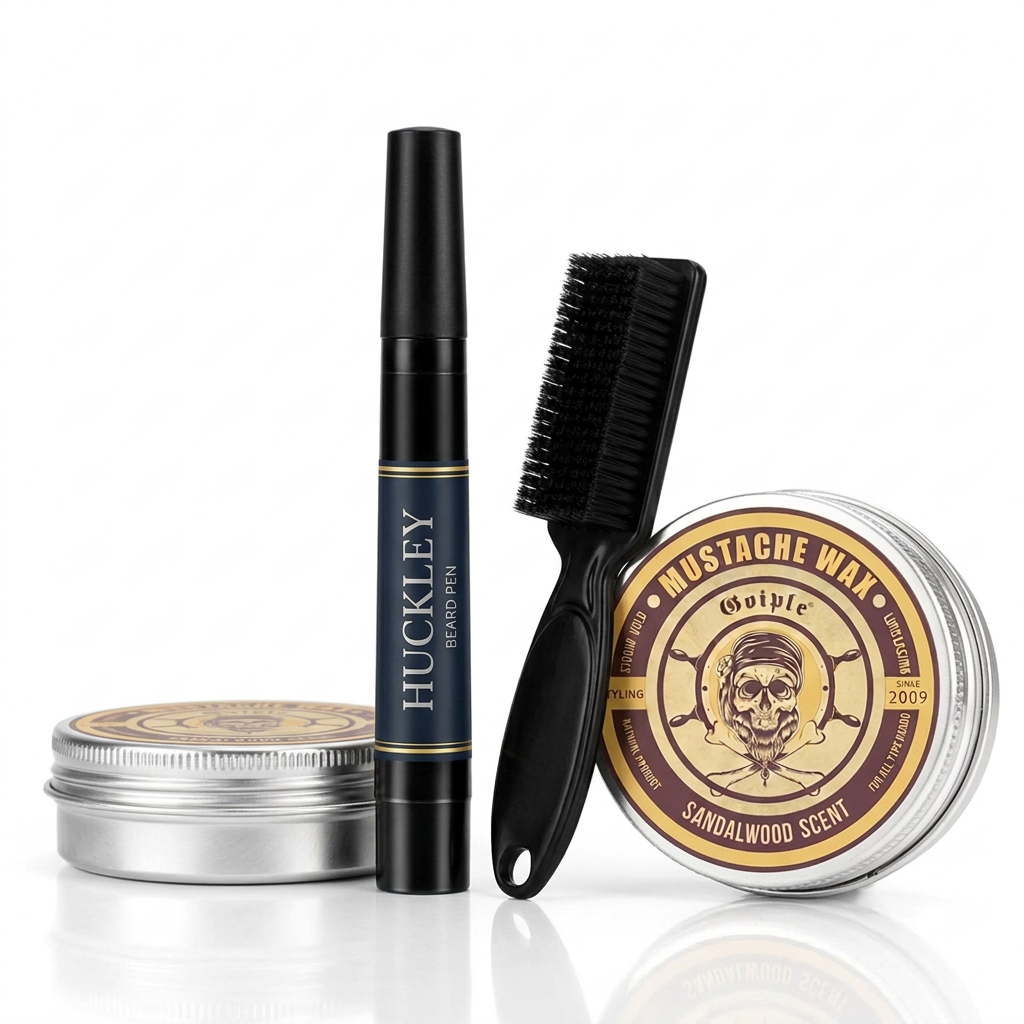 Huckley Beard Pen + 1 Beard Balm de Brinde 4