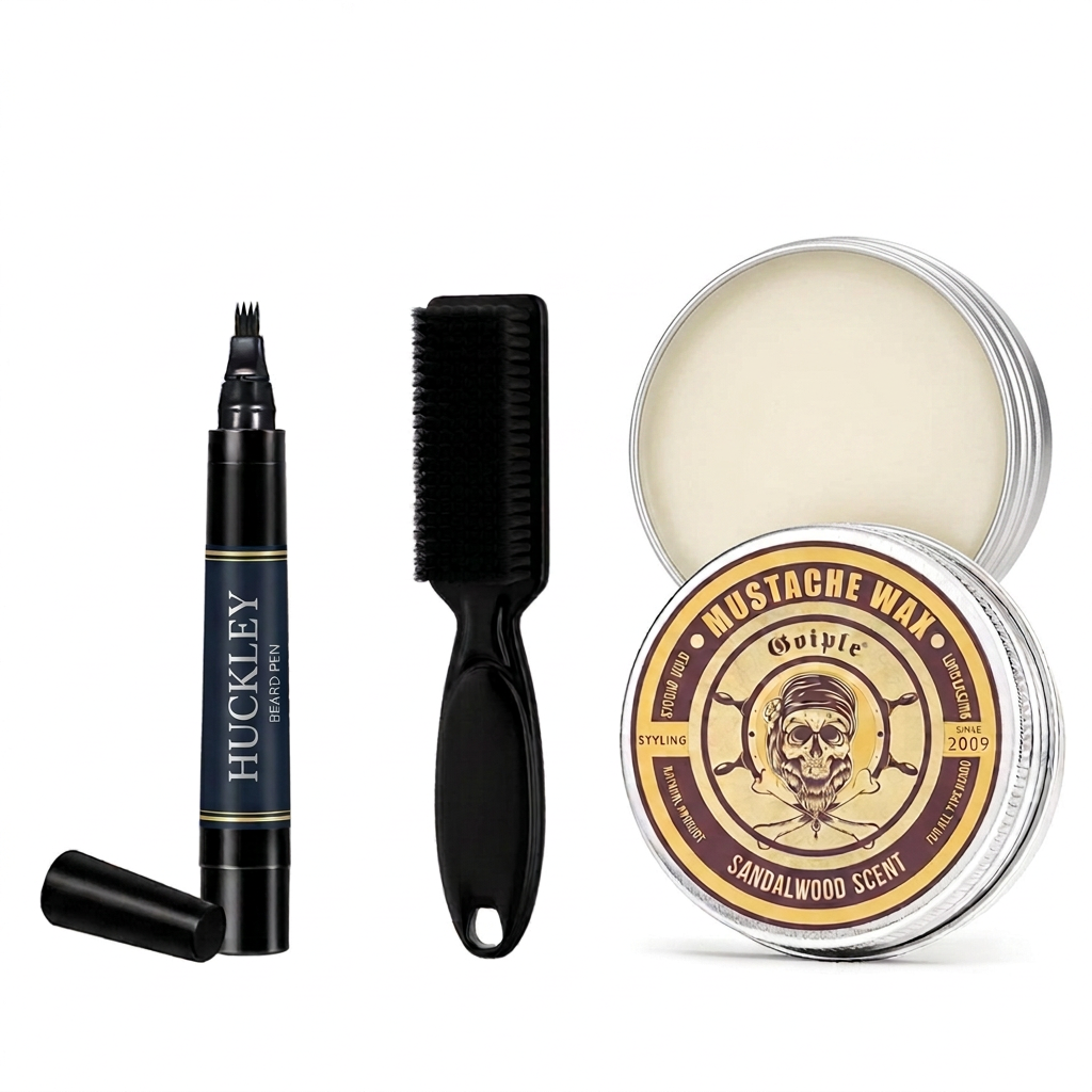 Huckley Beard Pen + 1 Beard Balm de Brinde 6